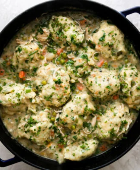 Spring-Chicken-and-Dumplings-Soup-15-595x397